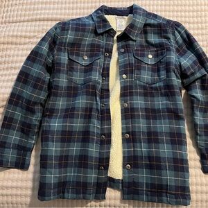 Tommy Bahama fleece flannel jacket